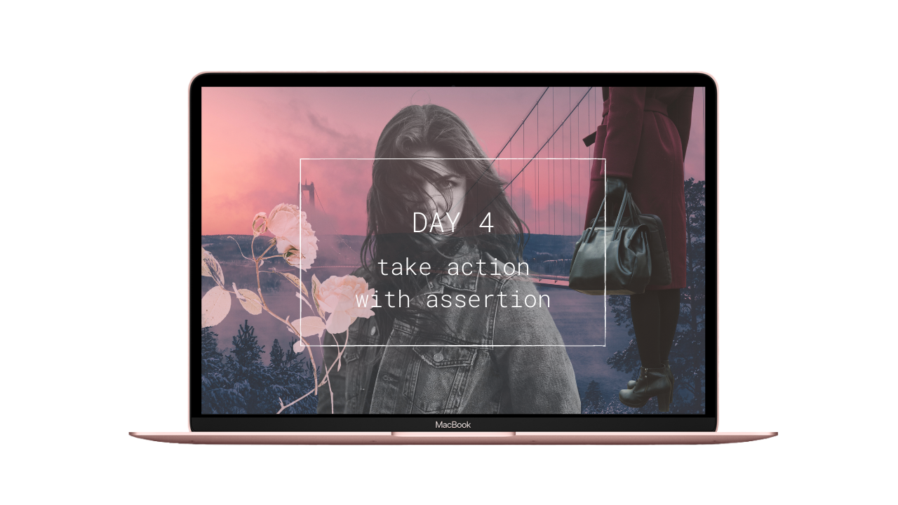 How to take action with assertion