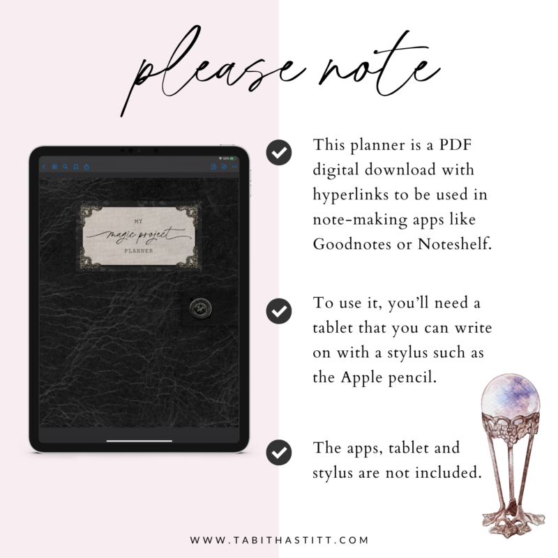 My Magic Project Digital Planner