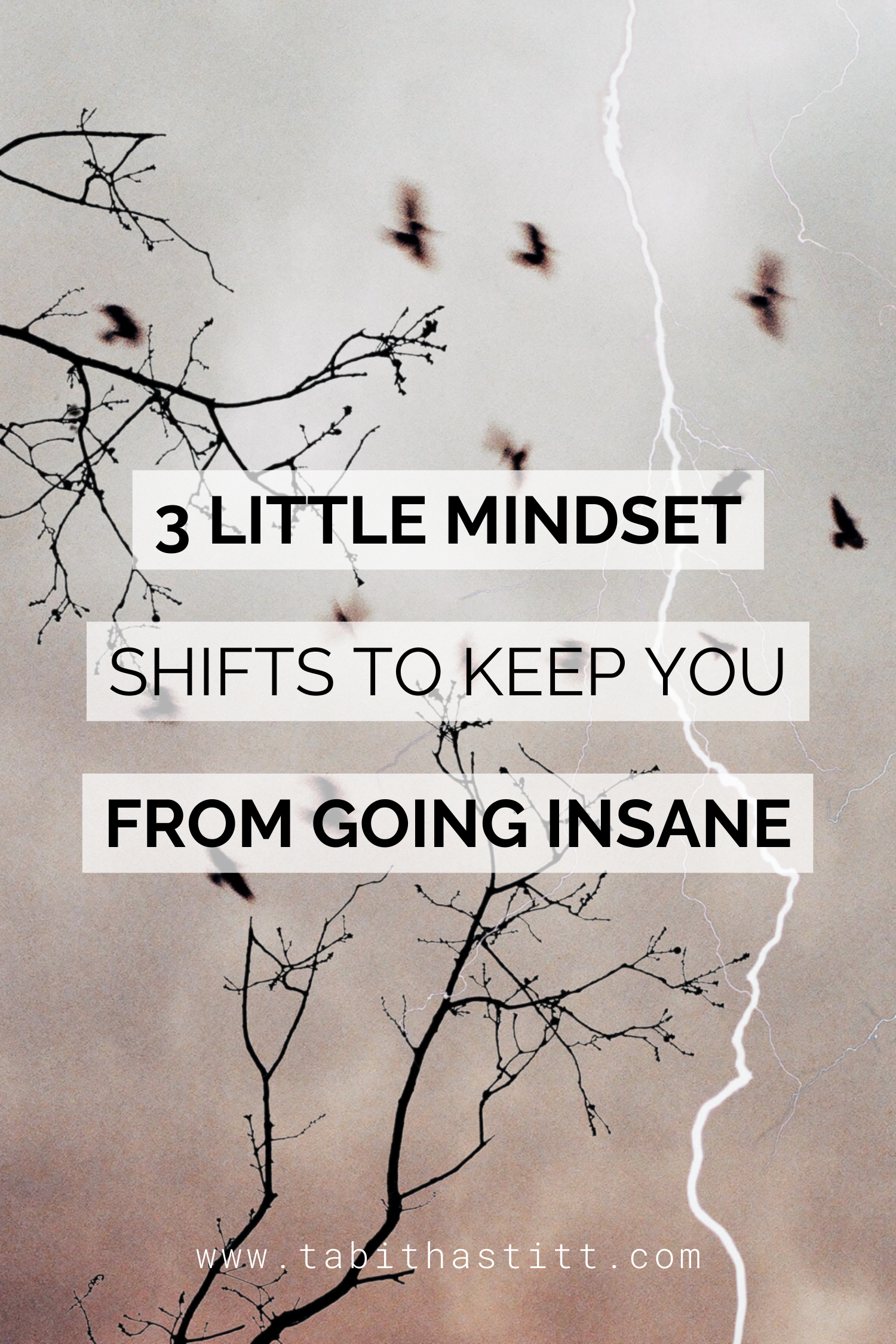 3 Little Mindset Shifts to Keep You from Going Insane on The Empowering Psychic Podcast with Tabitha Stitt Psychic Medium and Spiritual Teacher