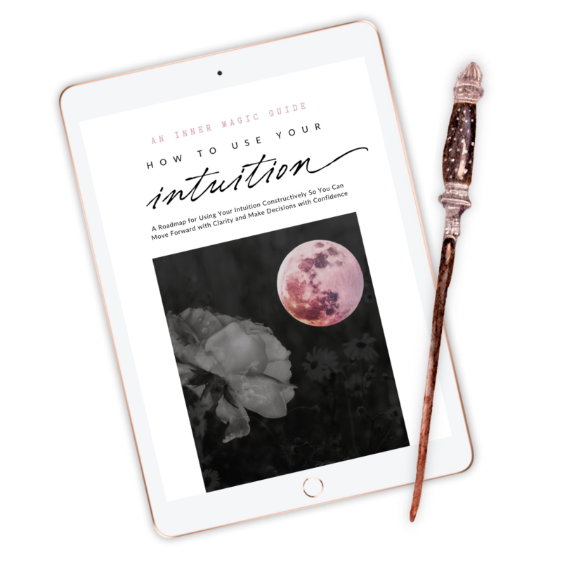 How to Use Your Intuition Magic Guide A Roadmap for Using Your Intuition Constructively So You Can Move Forward with Clarity and Make Decisions with Confidence created by Tabitha Stitt The Self-Help Psychic