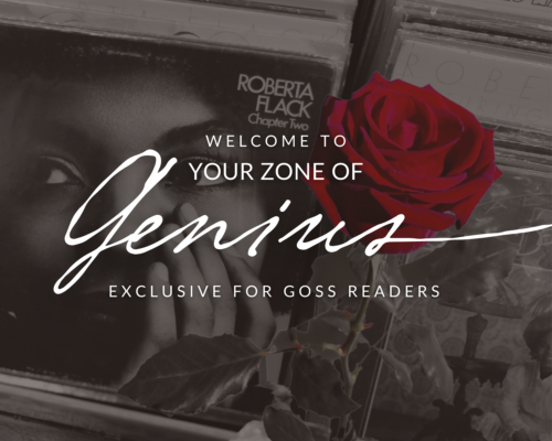 Welcome to Your Zone of Genius for GOSS Magazine Readers a course created by Tabitha Stitt, The Self-Help Psychic with a Rose for Growth and Expansion