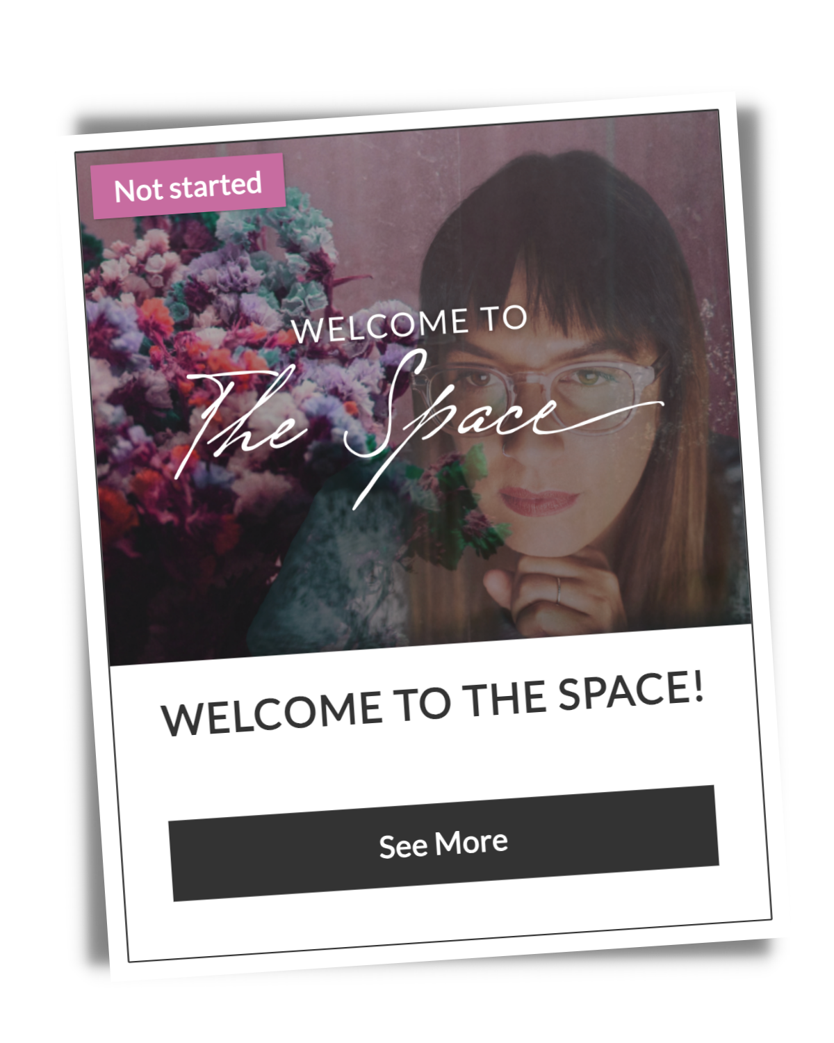 The Space: Welcome, Viewing into a Laptop