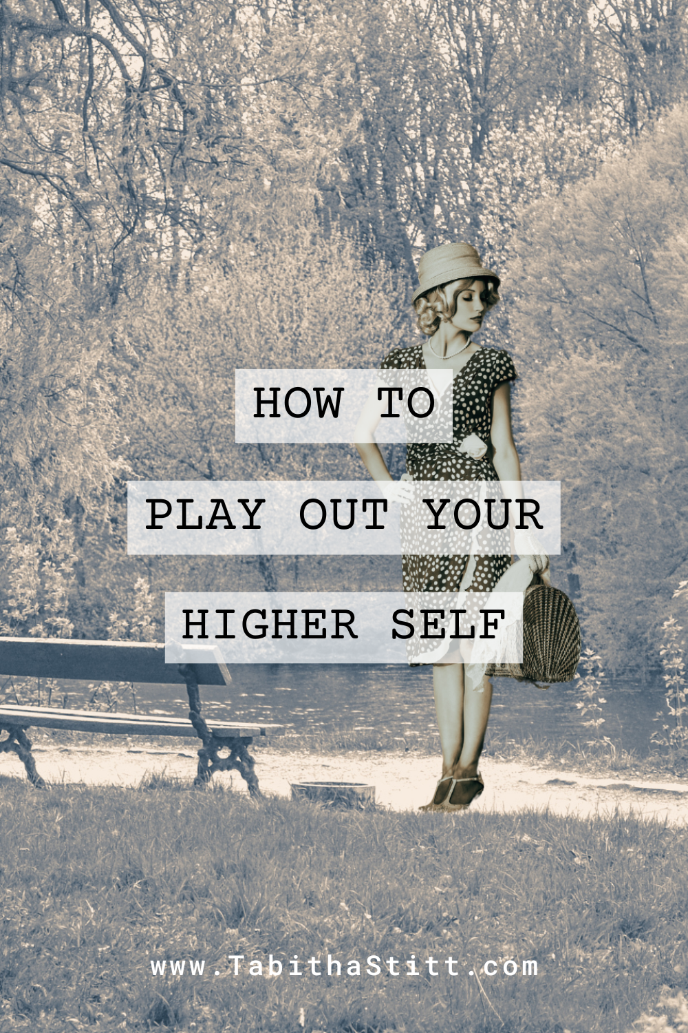 How to Play Out Your Higher Self, Episode on The Self-Help Psychic Podcast, with a woman displaying confidence and assurance about herself