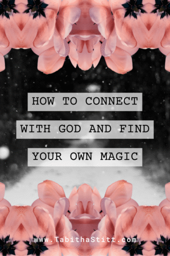 Podcast episode from The Self-Help Psychic podcast: How to Connect with God and Find Your Own Magic with snow for magical connection and transformation