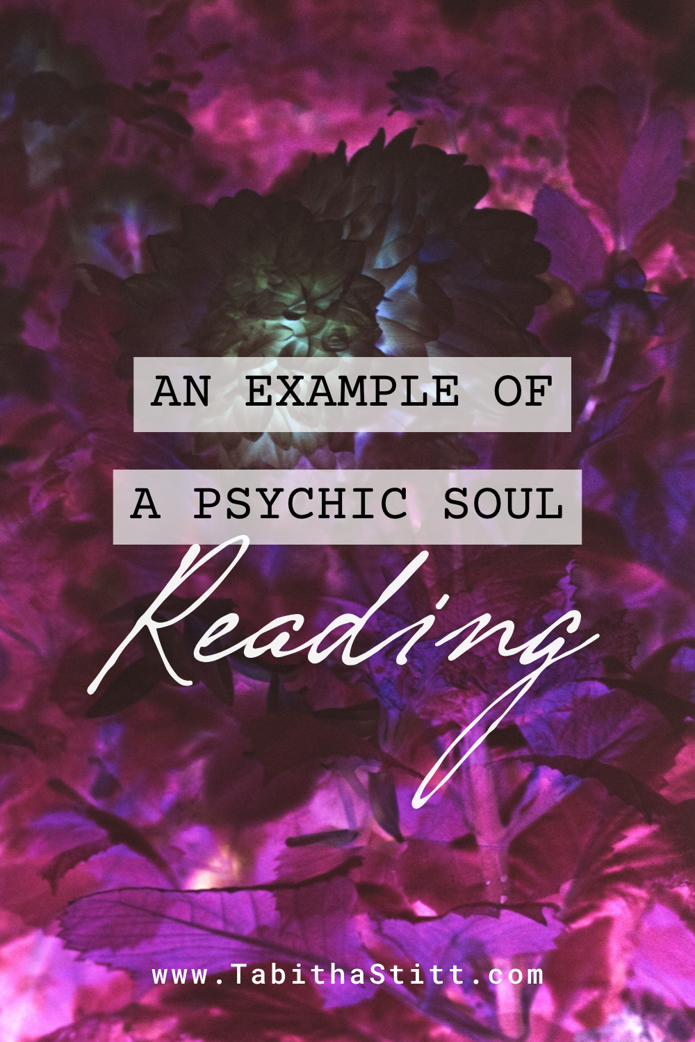 An example of a psychic soul reading focused on relationships and career