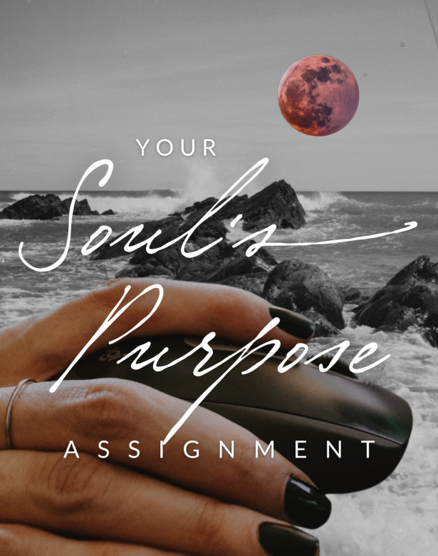 Access Your Soul's Purpose Assignment for Free Showing The Moon for Illumination and Self-Discovery